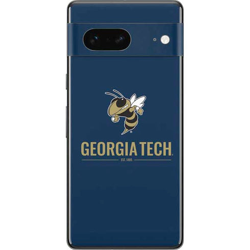 Georgia Institute of Technology Est 1885 Navy Pixel Skins
